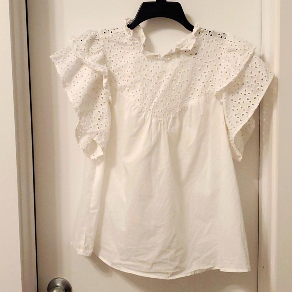 White ladies shirt